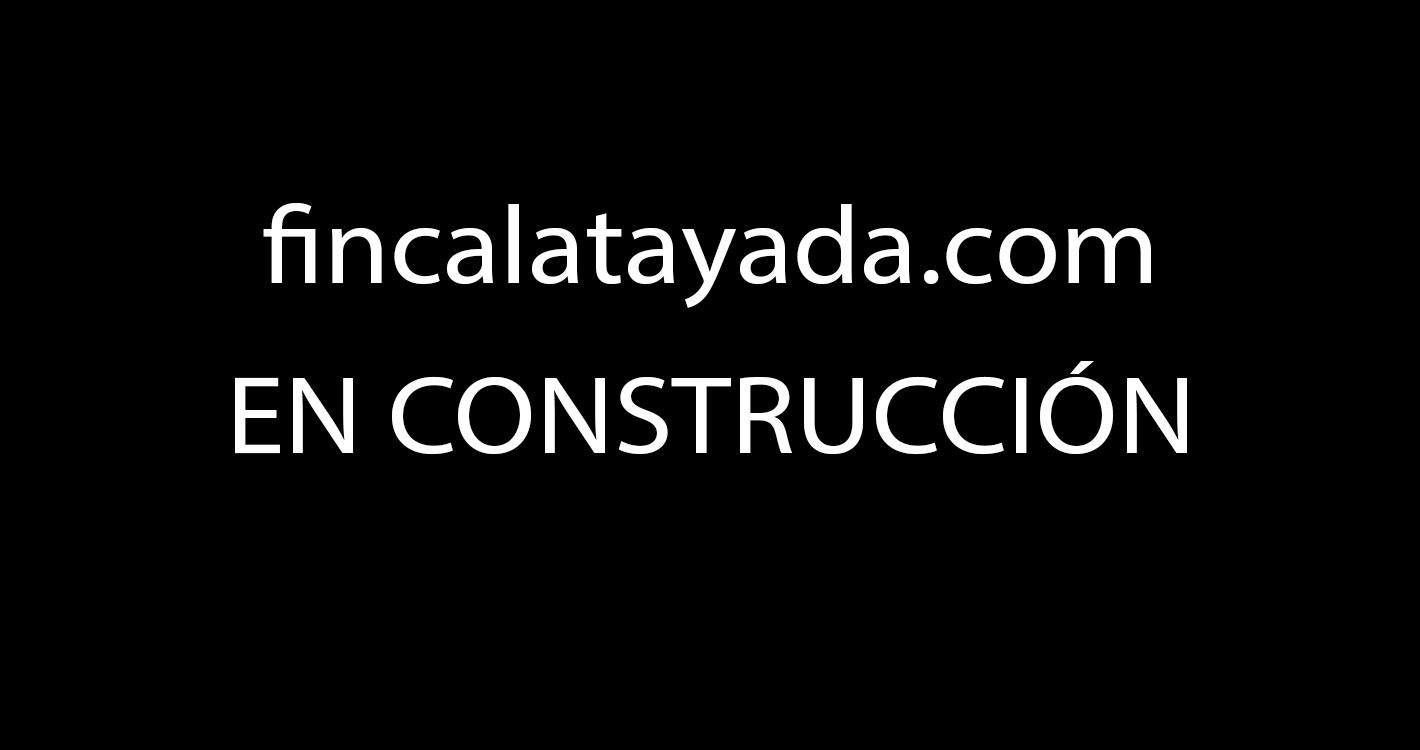 fincalatayada.com en construcción